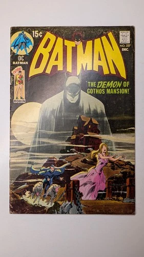 Batman #227 Classic Cover Neal Adams Art Bronze Age Vintage DC Comic 1970