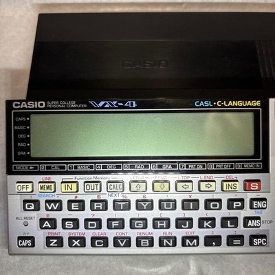 CASIO VX-4 Pocket Computer Programmable Calculator CASL LCD | eBay