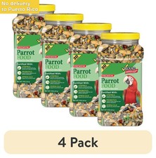 4pack Parrot Seed Bird Food,4 lb. Stay Fresh Jar Daily Pet Bird Staple Supplies