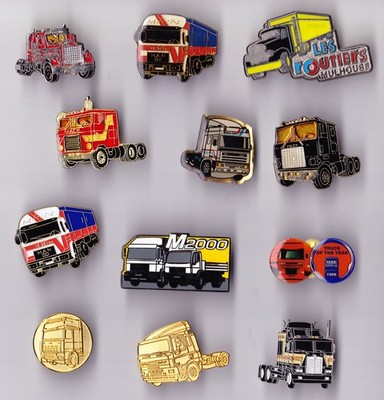 LKW LKW Pin Anstecker DAF MAN Les Routiers Mack Diesel Motor Mercedes Benz