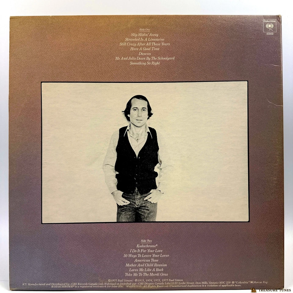 Paul Simon – Greatest Hits, Etc. Vinyl (LP, Compilation, Stereo) - Image 3 of 4
