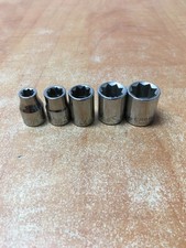 Craftsman Usa Sae Double Square 8 Point Socket Set Of 5 Pieces P70 Craftsman Usa Sae Double Square 8 Point Socket Set Of 5 Pieces P70