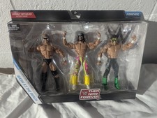 WWE Elite Then Now Forever Bash At The Beach RANDY SAVAGE STING LEX LUGER 3-Pack