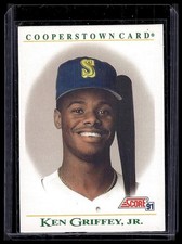 1991 Score Cooperstown #B3 Ken Griffey Jr. Seattle Mariners
