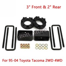 Kit sollevatore livellamento completo 3" anteriore e 2" posteriore per Toyota Tacoma 2WD 4WD 1995-2004