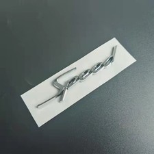 Bentley Continental Gt Speed Badge Script Badge Back Chrome Brand New 1pc