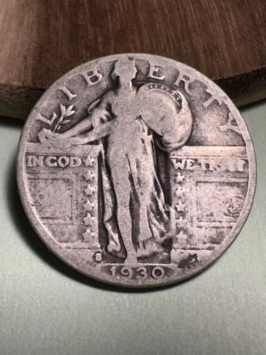 1930 S Standing Liberty Quarter