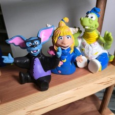 Vtg Eureekas Castle Pizza Hut Hand Puppets 1990 Magellan Batly Nickelodeon 90s