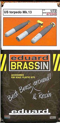 EDU672245 1:72 Eduard Brassin US Torpedo Mk.13