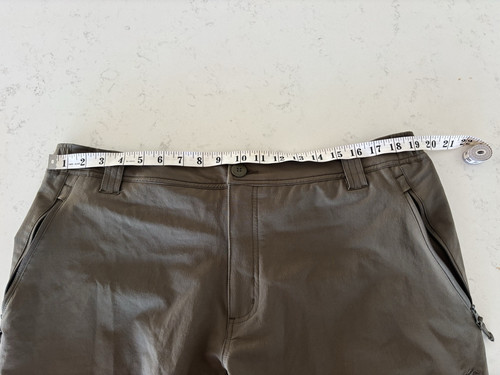 Kathmandu Mens Soft Stretchy Pants Size XXL W38xL34 Green LightWeight - Picture 8 of 13