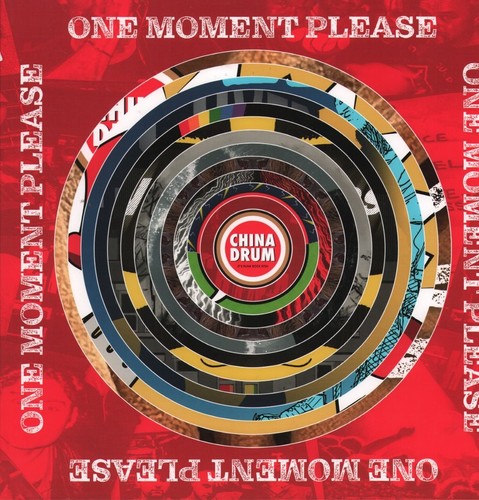 China Drum One Moment Please LP vinyl Europe Mad Butcher Inc. insert ...