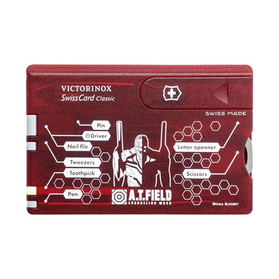 A.T.FIELD Victorinox Swiss Card No.2 ATF-1602 Multi-Tool 10-in-1