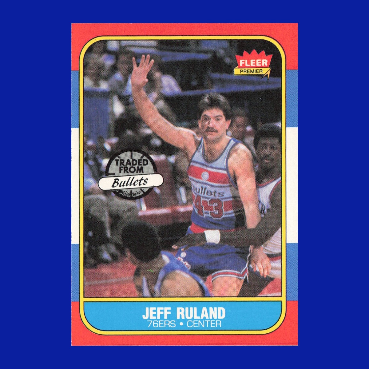 1986-87 Fleer #96 Jeff Ruland RC