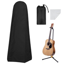 Guitar Dust Cover Protective and Storage for 43 x 17 x 5 inches, Black