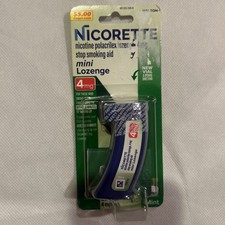 Nicorette Mint Lozenges, 4mg, 20 Lozenges, Expires 04/2026