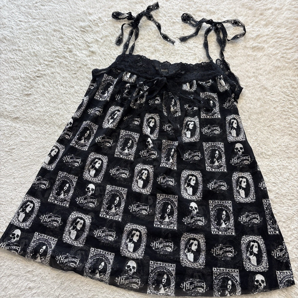 Vintage Hysteric Glamour Mesh Cami Top Power Net Hysteric Girl