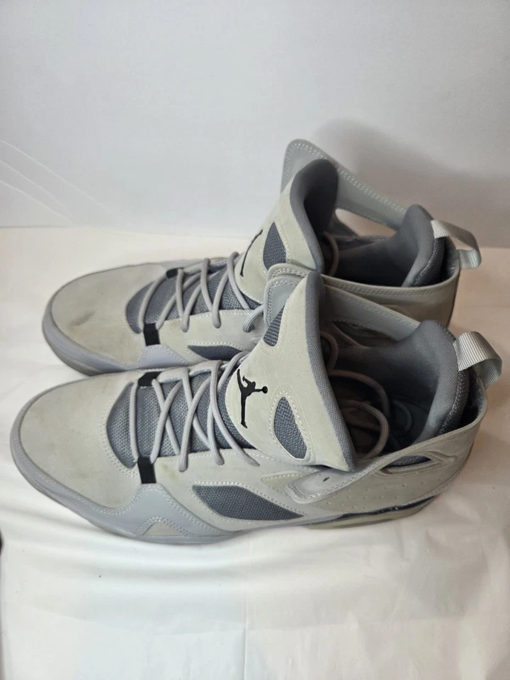 Talla 10.5 Jordan Flight Club 91 Gris Lobo Foto 2 de 4