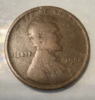 1920 Lincoln wheat penny no mint mark