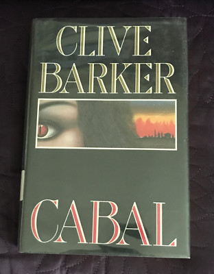CLIVE BARKER  CABAL  1ST AMERICAN EDITION  POSEIDON PRESS  EX LIB  NIGHTBREED