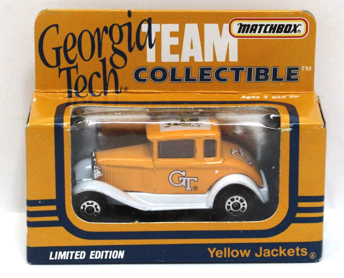 Vintage Matchbox Georgia Tech Yellow Jackets Ford Model A Vintage Matchbox Georgia Tech Yellow Jackets Ford Model A