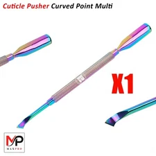 Cuticle Pusher Tool – Steel Chisel End for Fast, Easy Manicure & Pedicure! Multi