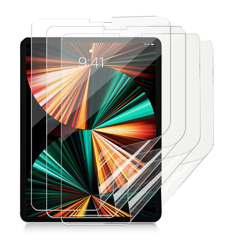 4PACK Clear Screen Protector Protective Film For iPad 9.7 10.2 10.5 10.9 11 12.9 - 第 1/5 張圖片
