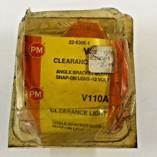 Peterson Beehive 12 V. Amber Clearance Light V110A - 1 Each - Picture 2 of 4