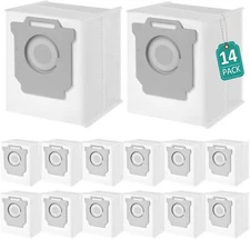 14 Pack Bags for Vacuum Bags, Replacement Compatible With iRobot 