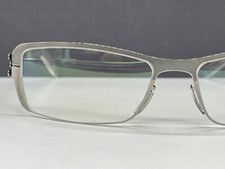 Ic Berlin Eyeglasses Frames Woman Silver Square Männertreu NP:499€