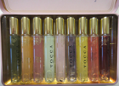 Tocca Luxury Fragrance Wardrobe EDP Discovery Set 9 x 0.15 oz SALE HELPS DOGS