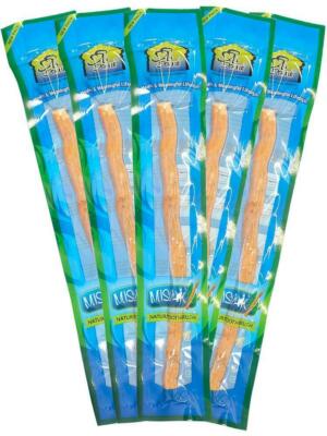 5x XL Zahnbürsten baum Zahnputzhölzer Sewak Miswak zahnbürste Mundpflege Sunna