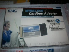 NEW! SMC Networks SMCWCB-G Wireless Cardbus Adapter