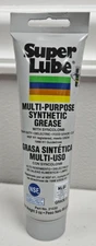 Super Lube 21030 Multi Purpose Synthetic Grease 3 Oz Squeeze Tube with Syncolon