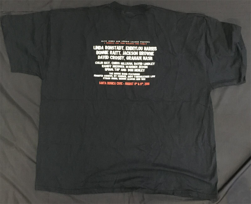 Jackson Browne Henley Raitt Benefit シャツ（Jackson browne l