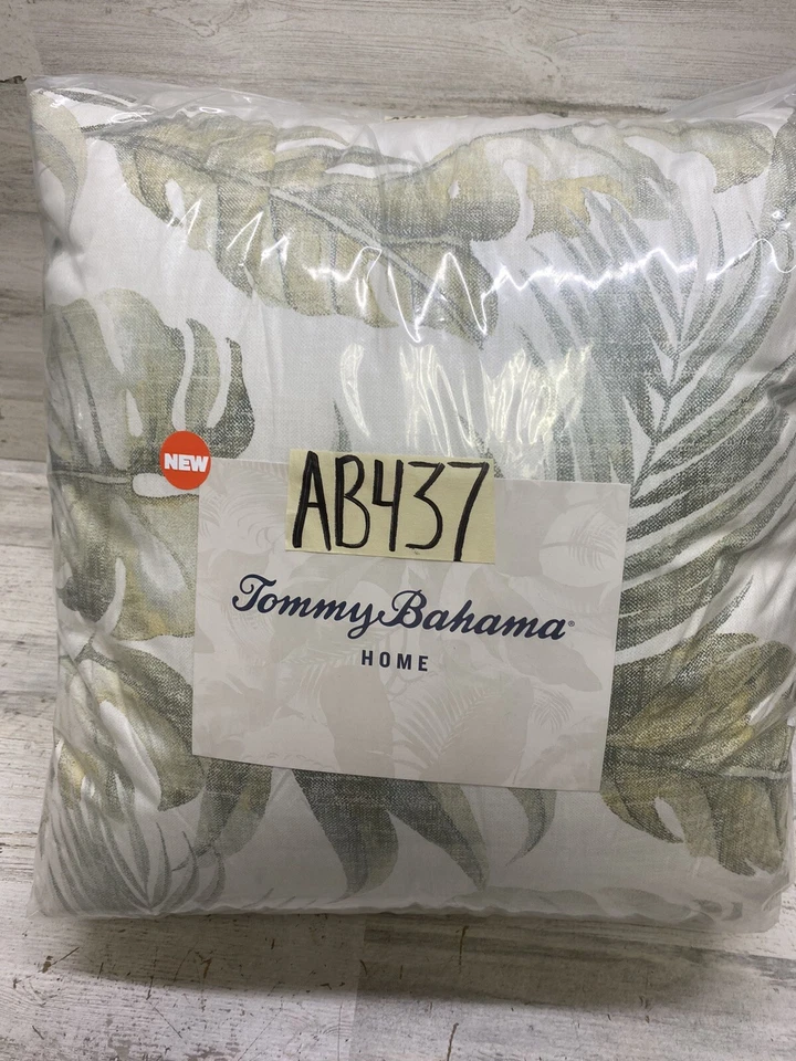 Tommy Bahama King Waimea Bay 被褥和假 3 件套 绿色 全新 — 第 4/4 张图片