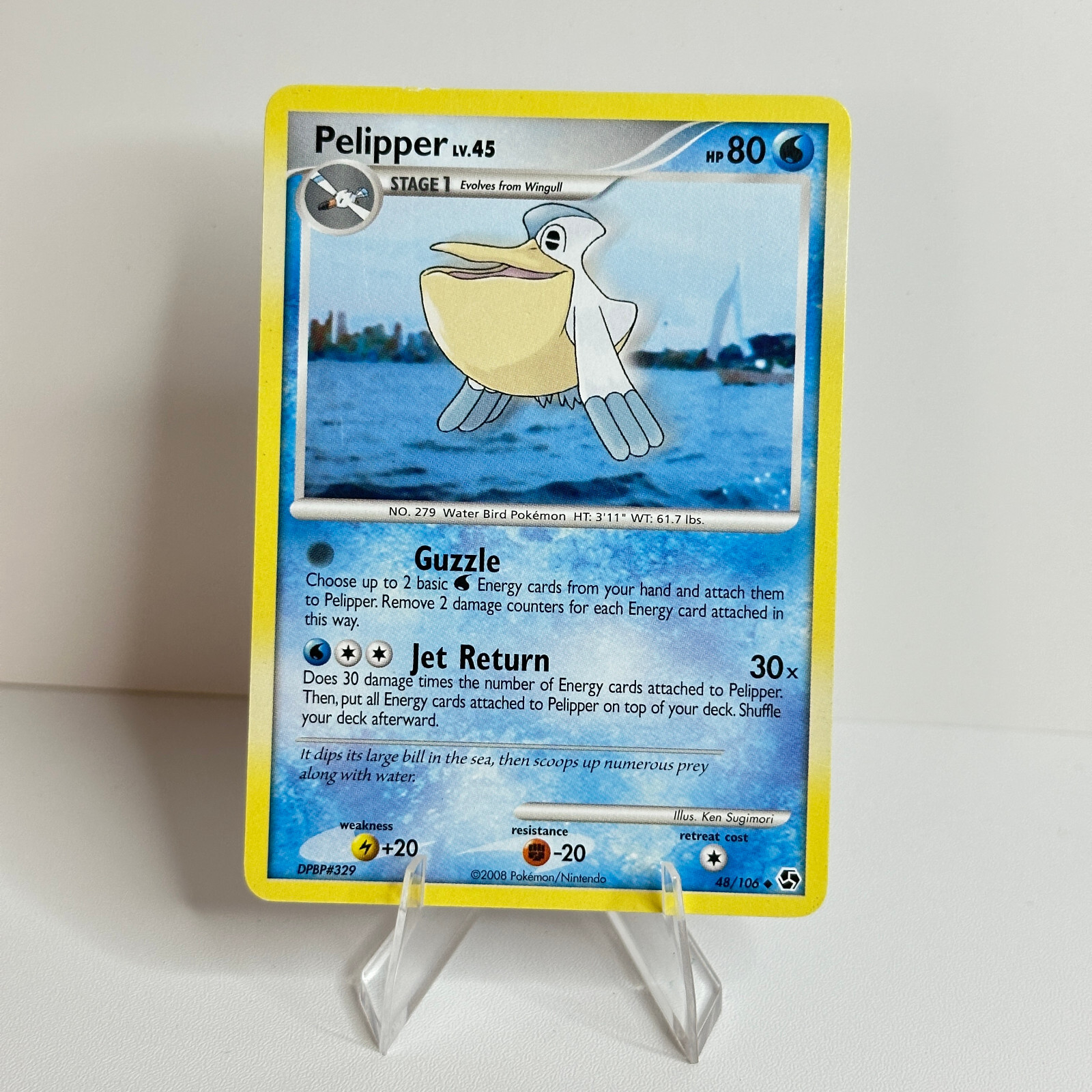 Pelipper LV.45 Great Encounters Pokémon TCG 48/106 Diamond & Pearl LP