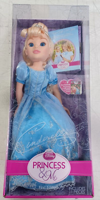 2010 Jakks Pacific Disney Princess & Me Cinderella First Edition 18'' Doll New