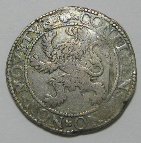 ZALDI2010 - HOLLAND , 1 LEEUWENDAALDER 1589 . 27,2gramos/40mm PLATA - Photo 2 sur 2