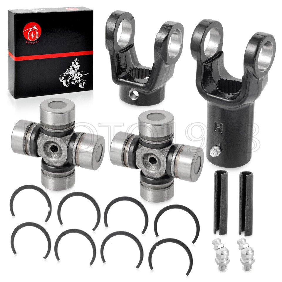 Front Prop Shaft Yoke & U-Joint Kit For Polaris Ranger 800 EFI 6u00d76