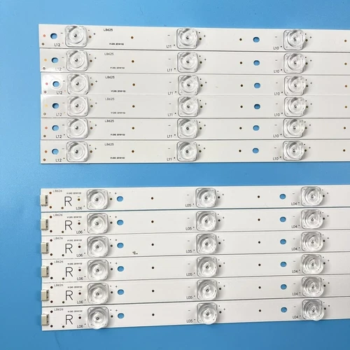 LED Backlight Bars(12) For Sharp LC-55CFE6241K LC-55CUF8472KS LSC550FN13-G04 - Picture 2 of 9