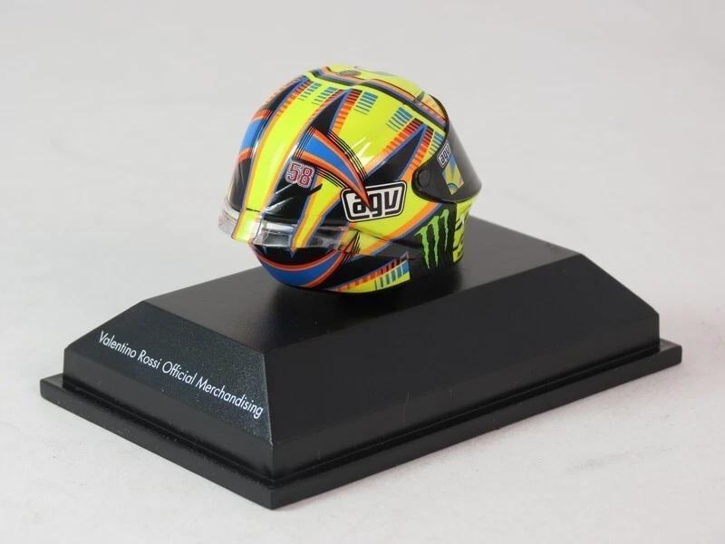 Casco Minichamps Valentino Rossi AGV MotoGP 2013 1/8 398130046 Foto 3 de 4