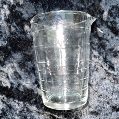 Ansco Home Developing 4 oz Glass Photographic Graduate - Picture 1 of 5