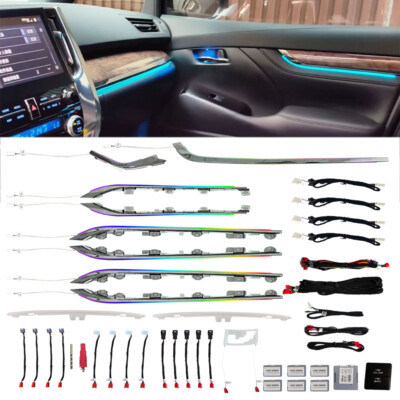 23 Color for 15-23 Alphard Gradient Active Ambient Lighting Atmosphere Light