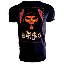 Diablo II: Resurrected Key To Darkness Black T-Shirt – Unisex – Regular Fit –...