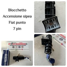 blocchetto commutatore accensione sipea fiat punto 1°serie 7 pin nuovo originale