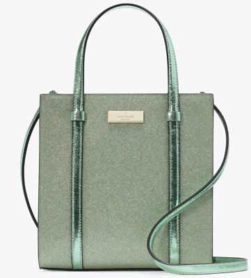 Kate Spade Kenzie Limited Edition Small Tote Bag KK329 Green