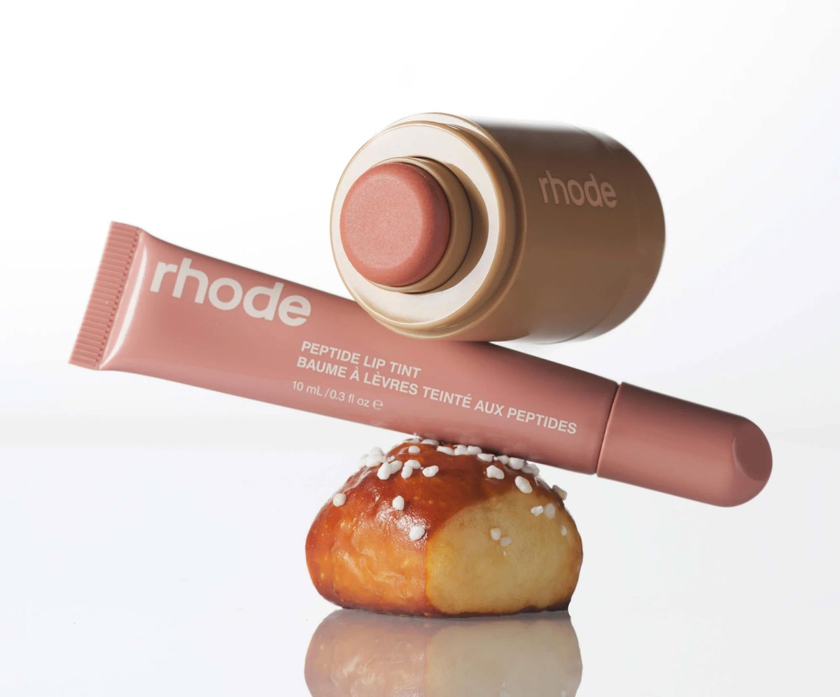 Rhode The Fall Duos Pocket Blush + Peptide Lip Tint 10ml+5.3