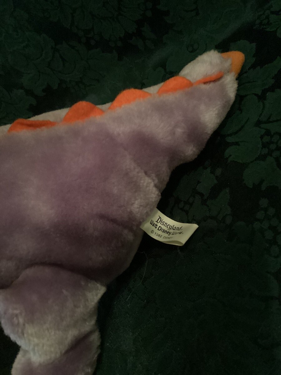 Vintage 1980s 80s Figment ぬいぐるみ Vintage 80s Figment Plush Toy by Walt Disney Productions