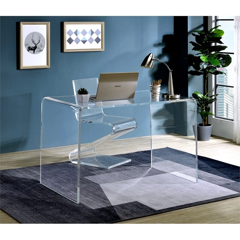 Modern acrylic desk deals
