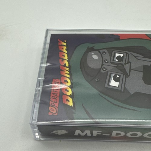 MF Doom Operation Doomsday Green Cassette SEALED Alternative hip hop lo-fi RARE - Picture 8 of 12